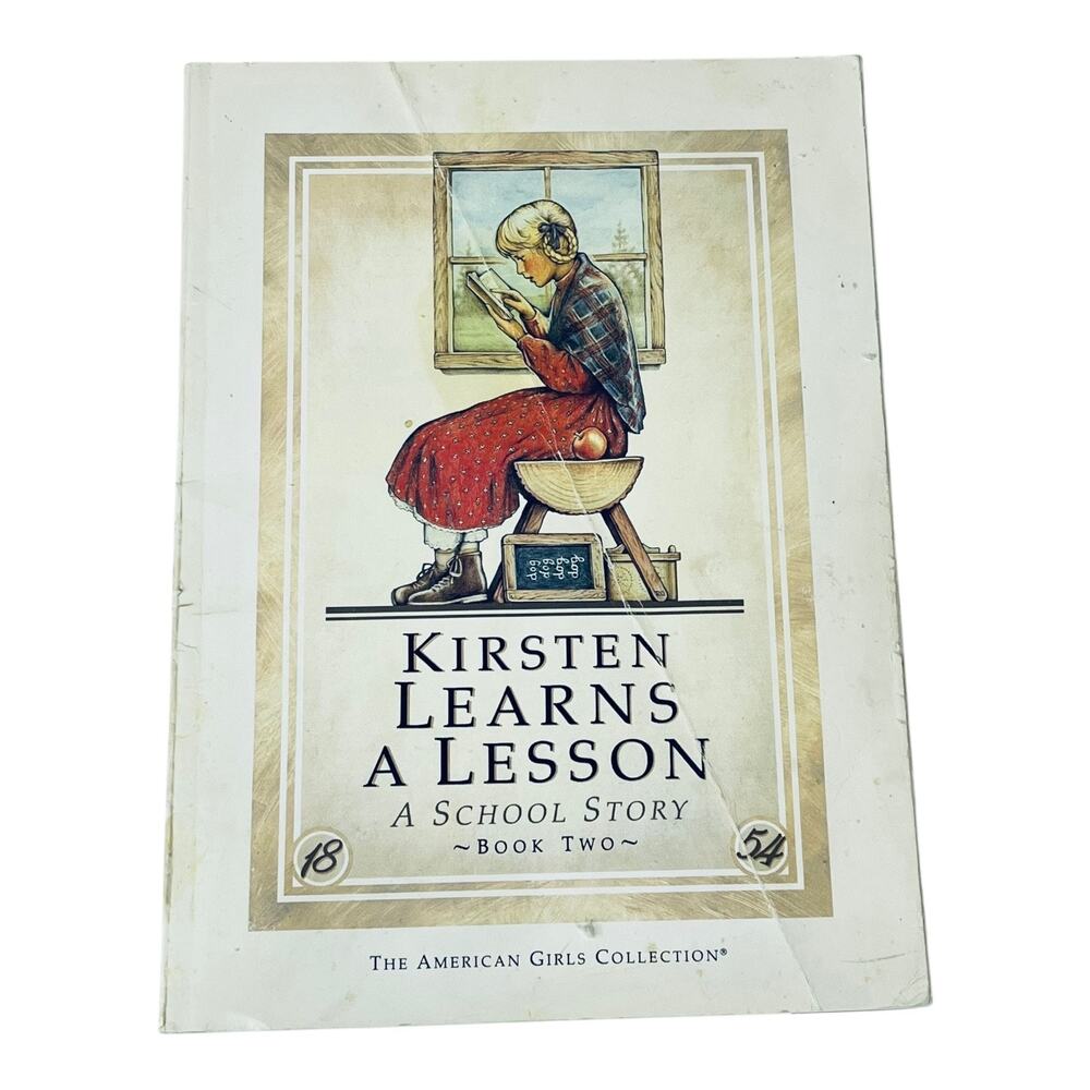 American Girl Kirsten Learns Lesson Book Pleasant Co Paperback Kids Storybook